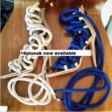 Sheepskin Rope  High Heels  Knot Lace Up Cross Boots - Image 3