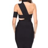 Cut Out strap zip  Dress - Image 2