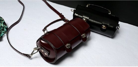 myshion Lock handbag Genuine Leather bag - Image 2