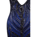 corset sew in blue dress size 6 to 40 - Image 5