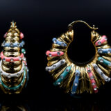 fern african copper Jewelry Earrings - Image 3