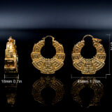 ama african copper Jewelry Sets  Earrings Necklace - Image 2