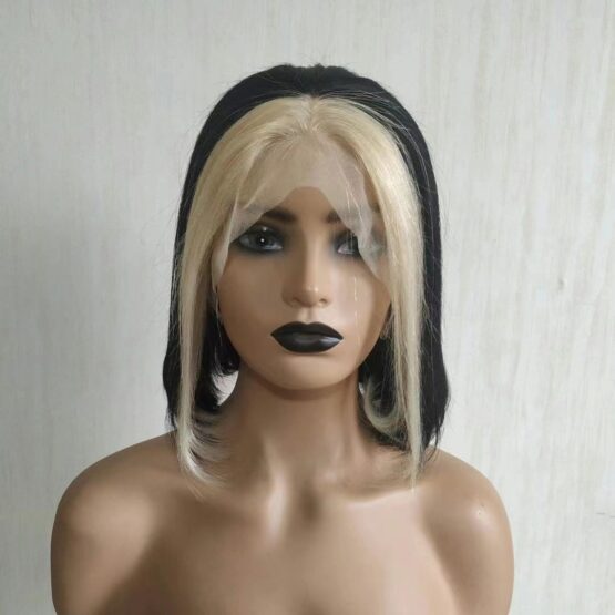 hattie straight 150% long fringe 613 blonde European 100% human hair wig