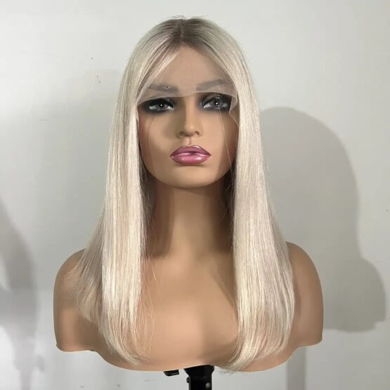 elle black blonde 613 European 100% Human Hair straight straight long ombre wig